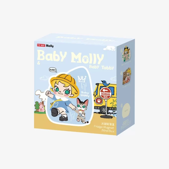 Baby Molly & Baby Tabby-serien – kylskåpsmagnet för blinda Baby Molly & Baby Tabby-serien – kylskåpsmagnet för blinda