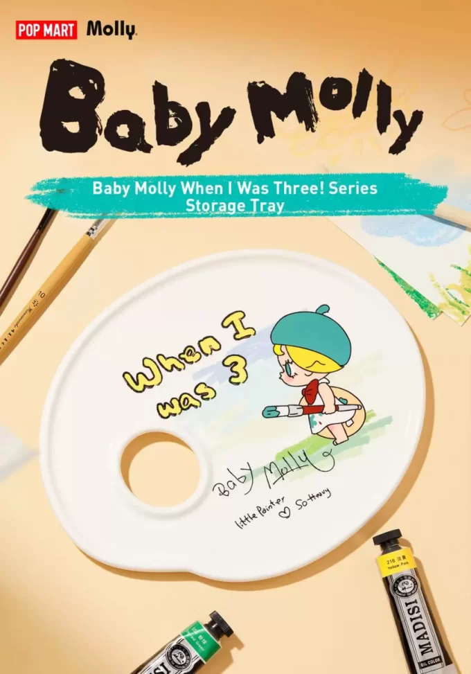 Baby Molly När jag var tre!-serien – Förvaringsbricka