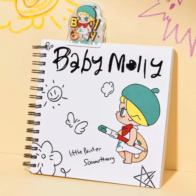 Baby Molly när jag var tre!-serien – skissbok