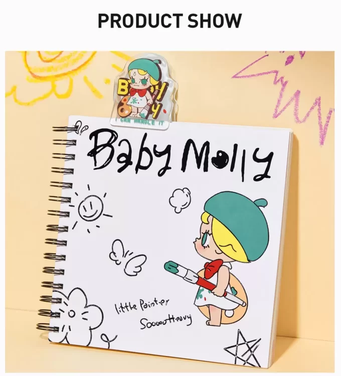 Baby Molly när jag var tre!-serien – skissbok