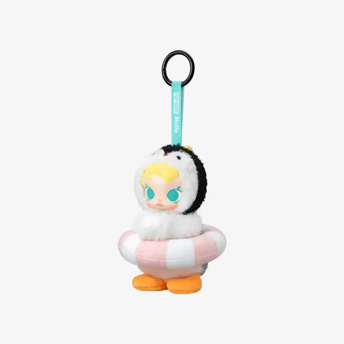Baby Molly × Pingu Happy Fishing-serien – Vinylplyschhänge Öppen ask