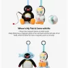 Baby Molly × Pingu Happy Fishing-serien – Vinylplyschhänge Öppen ask