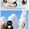 Baby Molly × Pingu Happy Fishing-serien – Vinylplyschhänge Öppen ask
