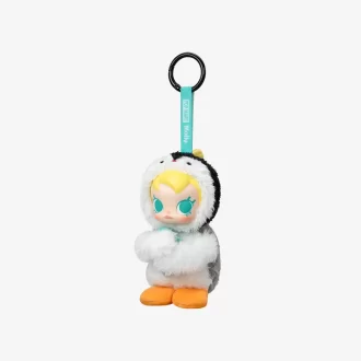 Baby Molly × Pingu Happy Fishing-serien – Vinylplyschhänge Öppen ask