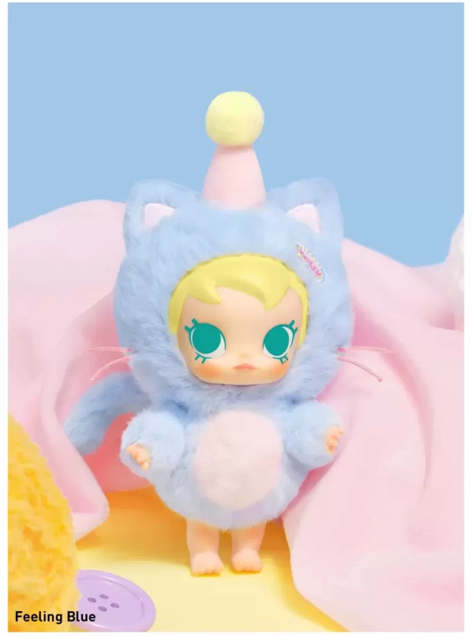 Baby Molly Pocket Friends-serien – Vinylplyschhänge Öppen ask