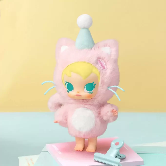 Baby Molly Pocket Friends-serien – Vinylplyschhänge Öppen ask