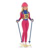 Barbie-stilikon ”1975 Skidåkar-Barbie”