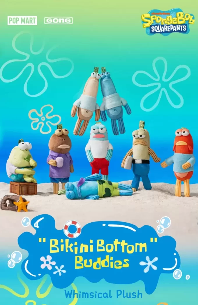 Bikini Bottom Buddies – Nyckfull Plysch Bikini Bottom Buddies – Nyckfull Plysch