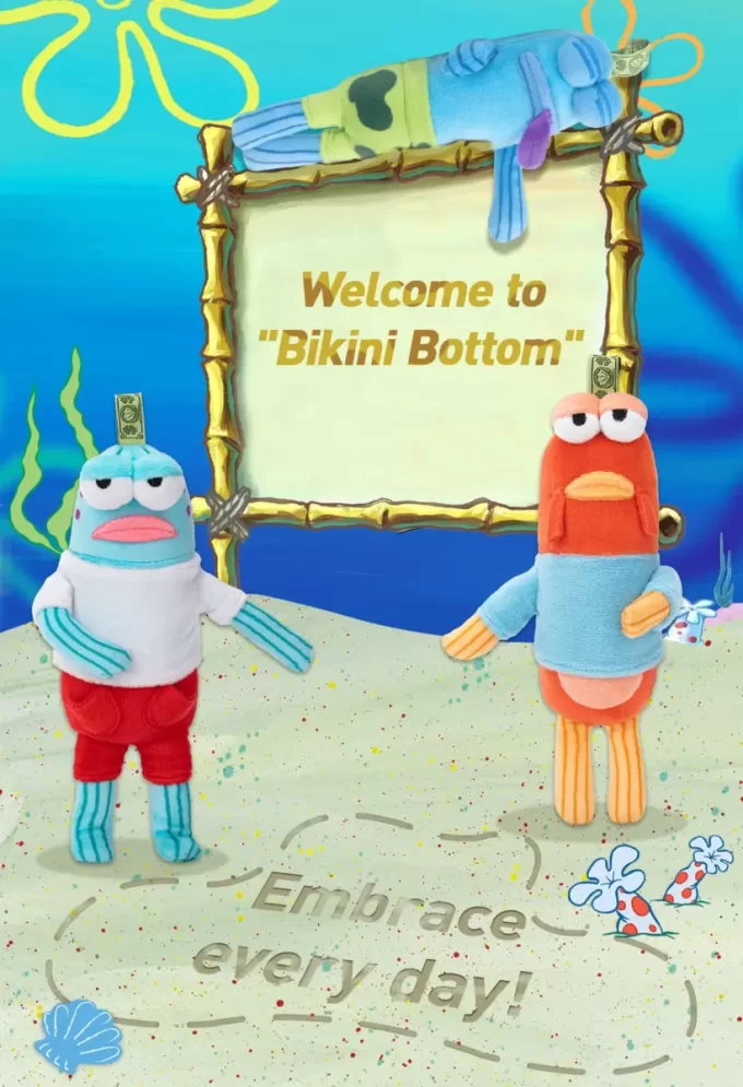Bikini Bottom Buddies – Nyckfull Plysch Bikini Bottom Buddies – Nyckfull Plysch
