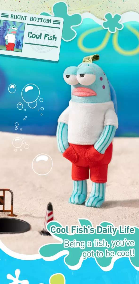 Bikini Bottom Buddies – Nyckfull Plysch Bikini Bottom Buddies – Nyckfull Plysch