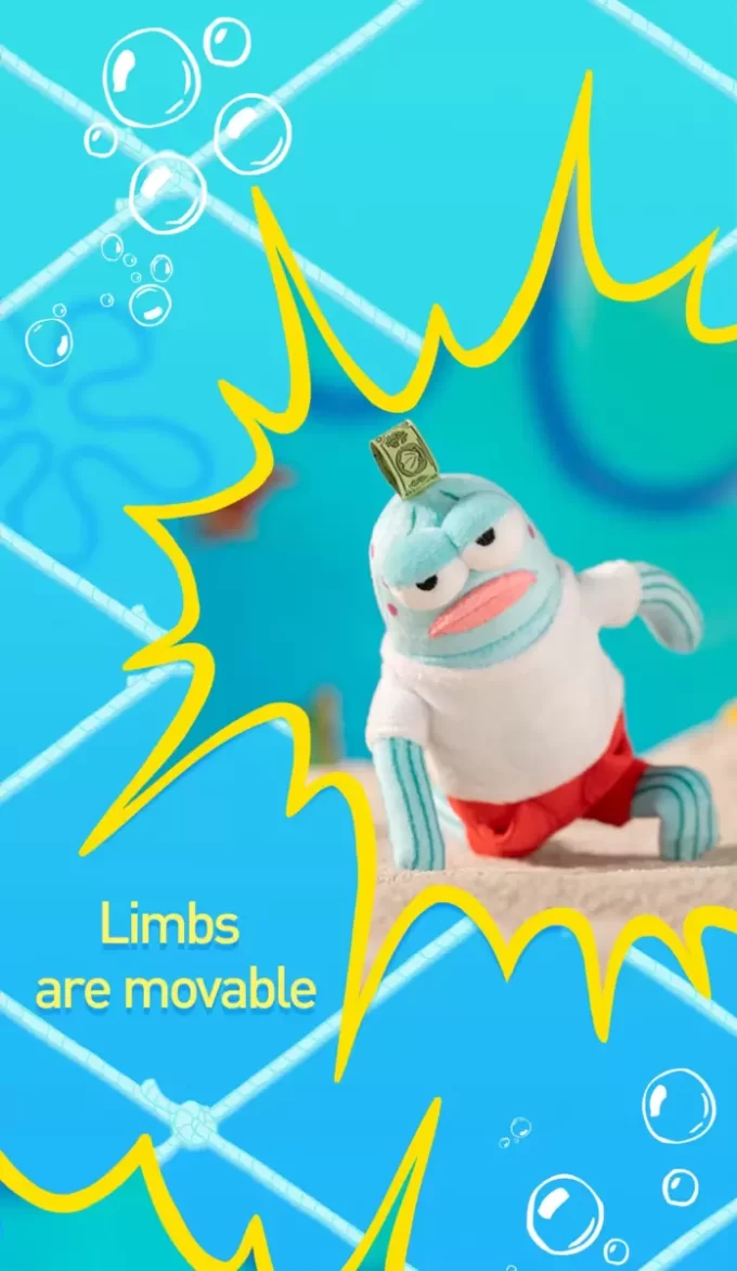 Bikini Bottom Buddies – Nyckfull Plysch Bikini Bottom Buddies – Nyckfull Plysch