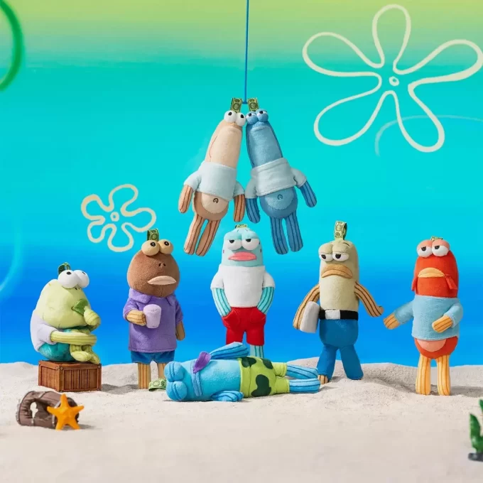 Bikini Bottom Buddies – Nyckfull Plysch Bikini Bottom Buddies – Nyckfull Plysch