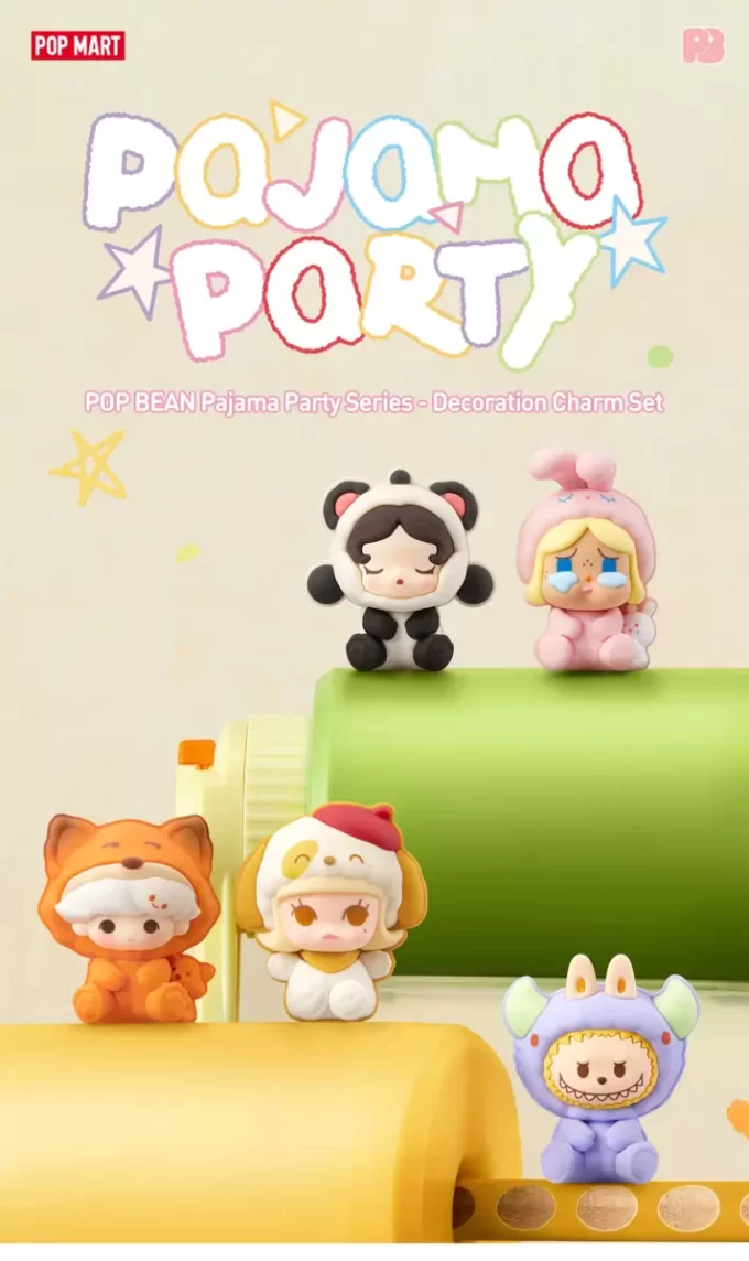 Bubble Cute Partie Pajama Party Series Dekorativt Spänne Set