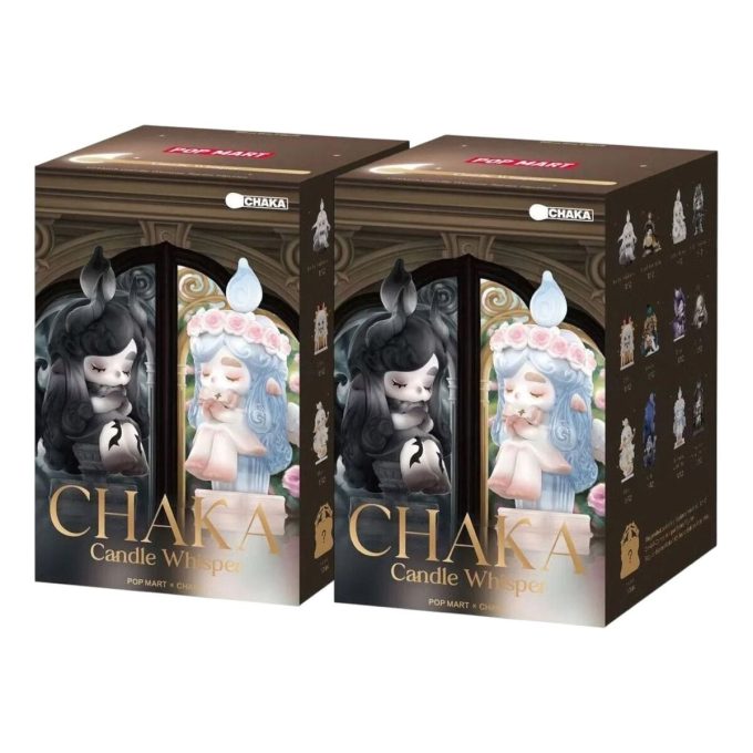Chaka Candle Whisper Figures Förseglat Etui (2 Blindlådaes)