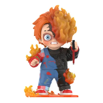 Chucky-seriens figur ”Flame Chucky”