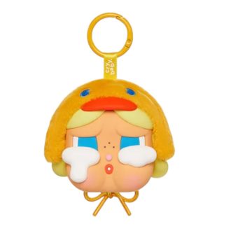 Crybaby Crying Again Vinyl Face Plush Earphone Case ”DUCK YOU”