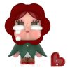 Crybaby Crying For Love-figurer ”Klassisk ros”