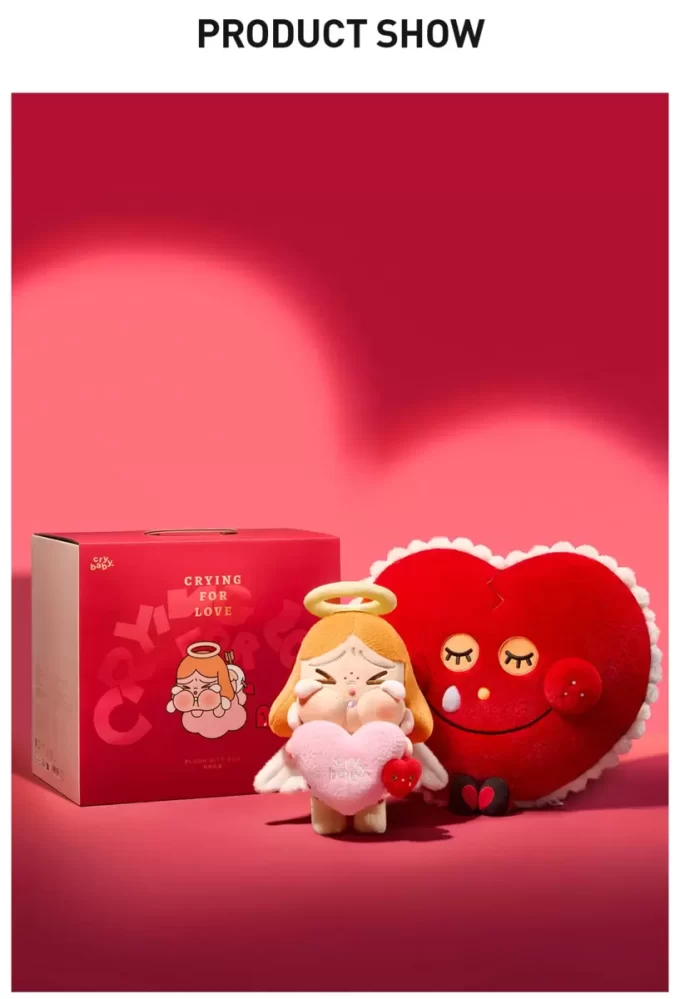 CRYBABY Crying For Love-serien – Plyschpresentask