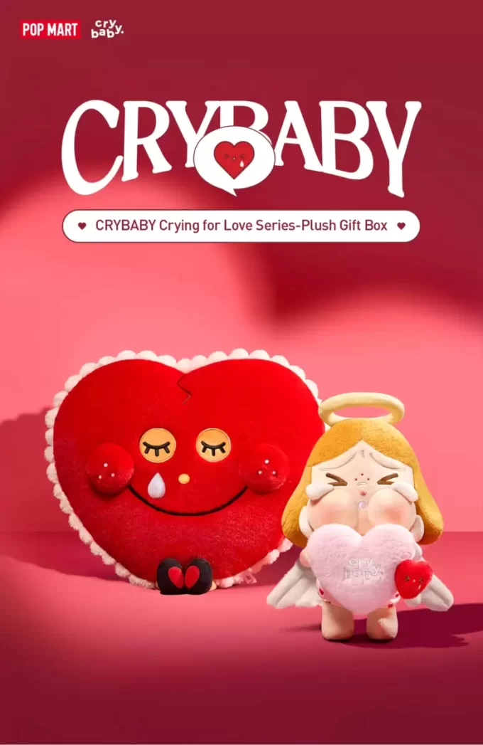 CRYBABY Crying For Love-serien – Plyschpresentask