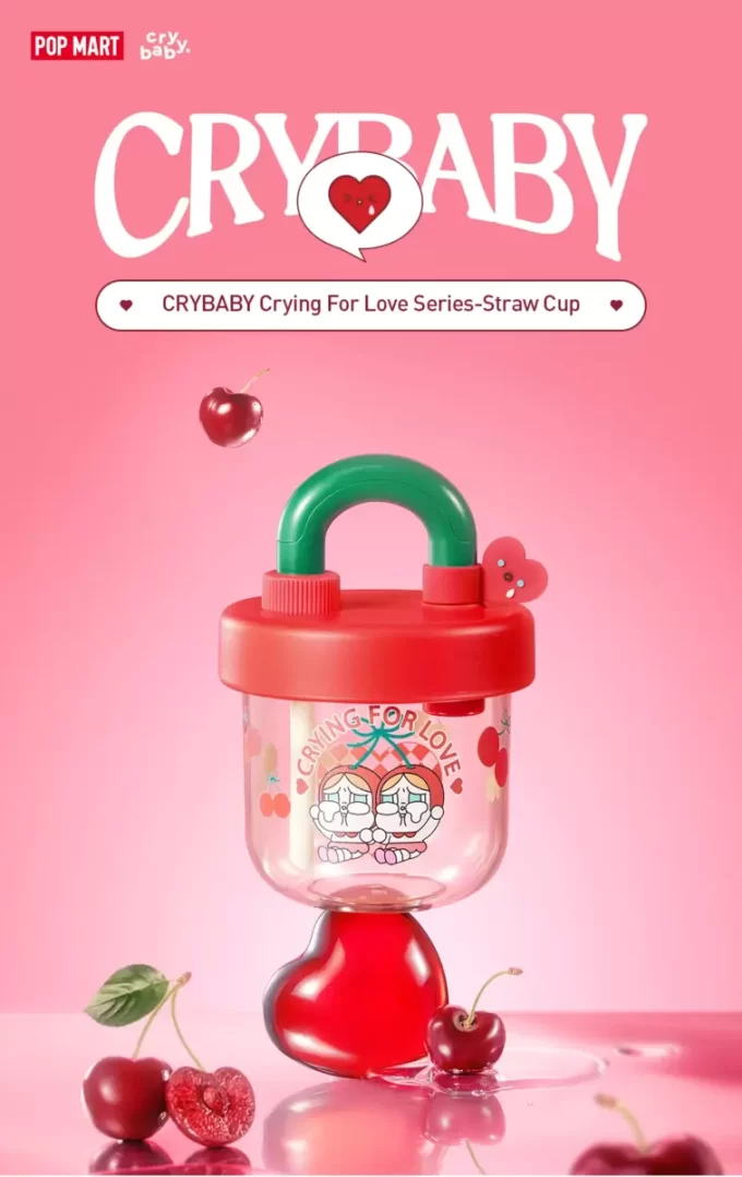 CRYBABY Crying For Love-serien – Sugrörsmugg