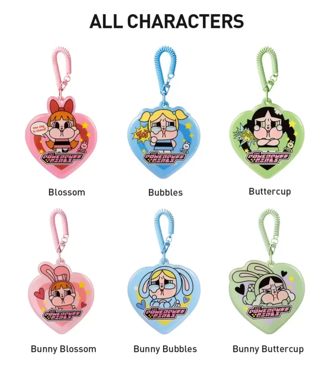 CRYBABY× Powerpuff Girls-serien – Korthållare Blindlåda