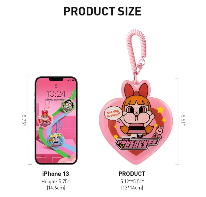 CRYBABY× Powerpuff Girls-serien – Korthållare Blindlåda