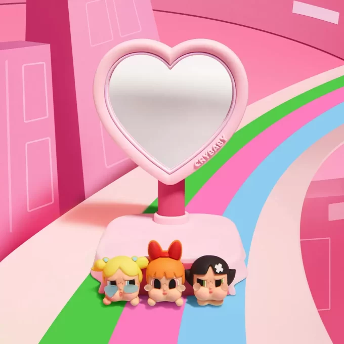 CRYBABY × Powerpuff Girls-serien – Mobiltelefonhållare