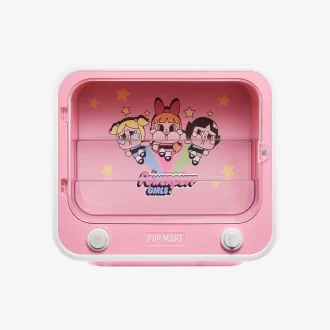 CRYBABY × Powerpuff Girls-serien – TV-set med självlysande displaybehållare