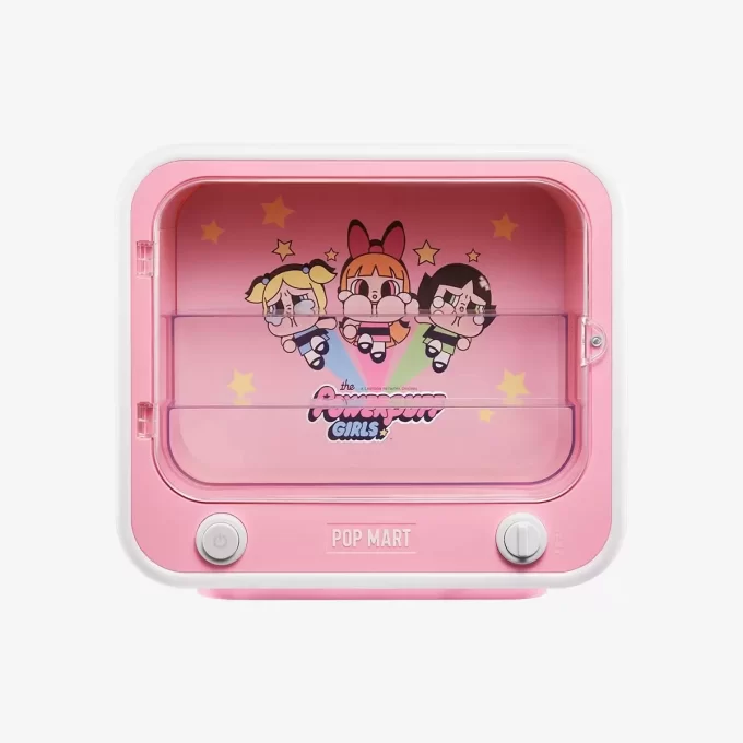 CRYBABY × Powerpuff Girls-serien – TV-set med självlysande displaybehållare