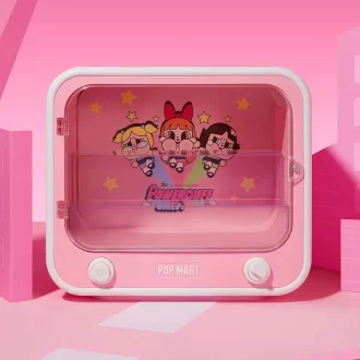 CRYBABY × Powerpuff Girls-serien – TV-set med självlysande displaybehållare