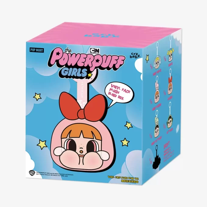 CRYBABY × Powerpuff Girls-serien – Vinylplyschbox med ansikte