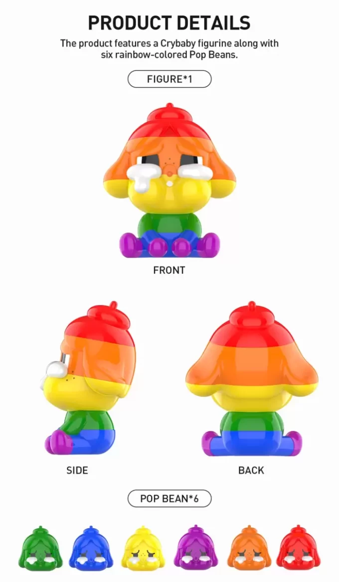 CRYBABY PRIDE PARAD-FIGUR