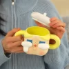 CRYBABY Sad Club-serien – Keramikmugg (gyllene)