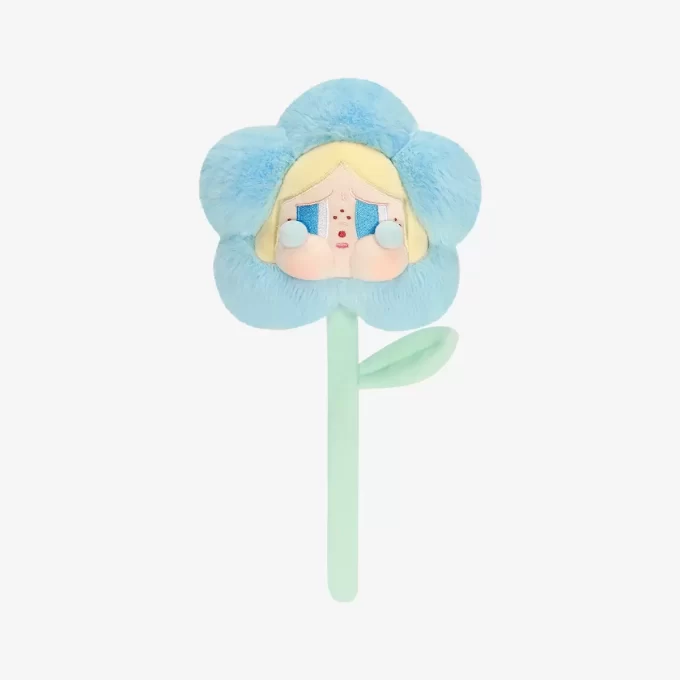 CRYBABY Sad Club-serien – Plyschblommask med blinda lock