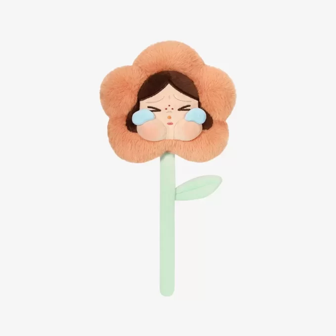 CRYBABY Sad Club-serien – Plyschblommask med blinda lock