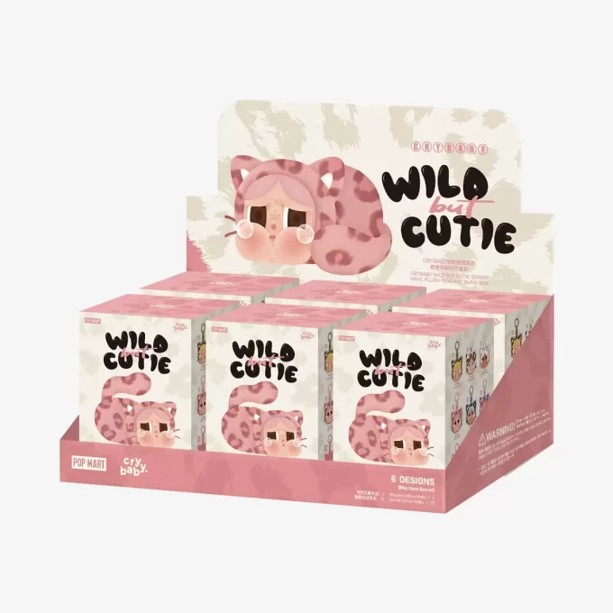 CRYBABY Wild But Cutie-serien – Vinylplyschhänge Blindbox CRYBABY Wild But Cutie-serien – Vinylplyschhänge Blindbox