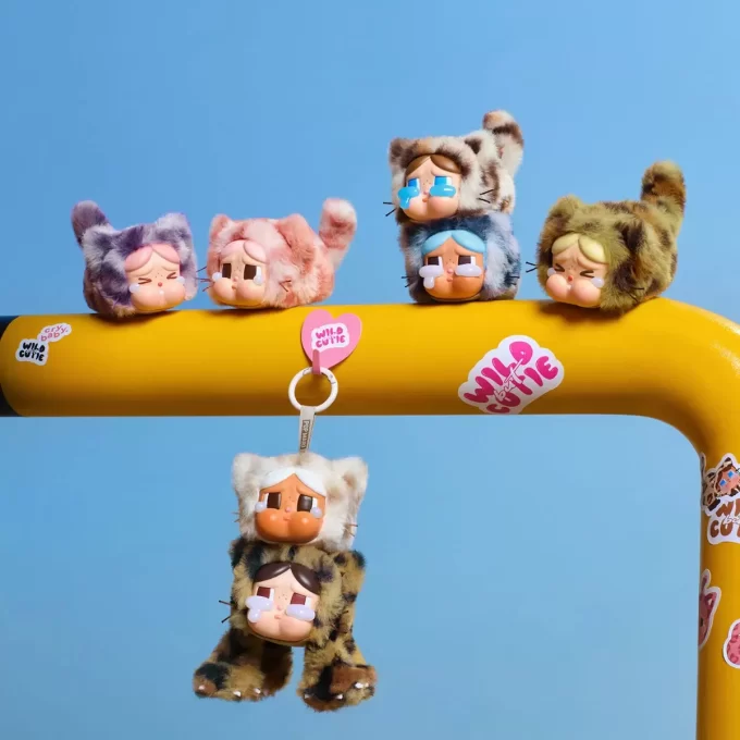 CRYBABY Wild But Cutie-serien – Vinylplyschhänge Blindbox CRYBABY Wild But Cutie-serien – Vinylplyschhänge Blindbox