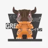 Digimon Adventure-figurer i kylskåpsmagnetserien