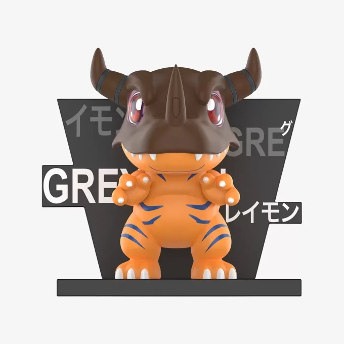 Digimon Adventure-figurer i kylskåpsmagnetserien