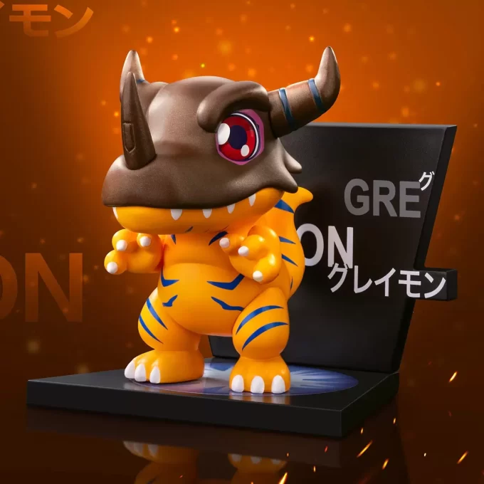 Digimon Adventure-figurer i kylskåpsmagnetserien