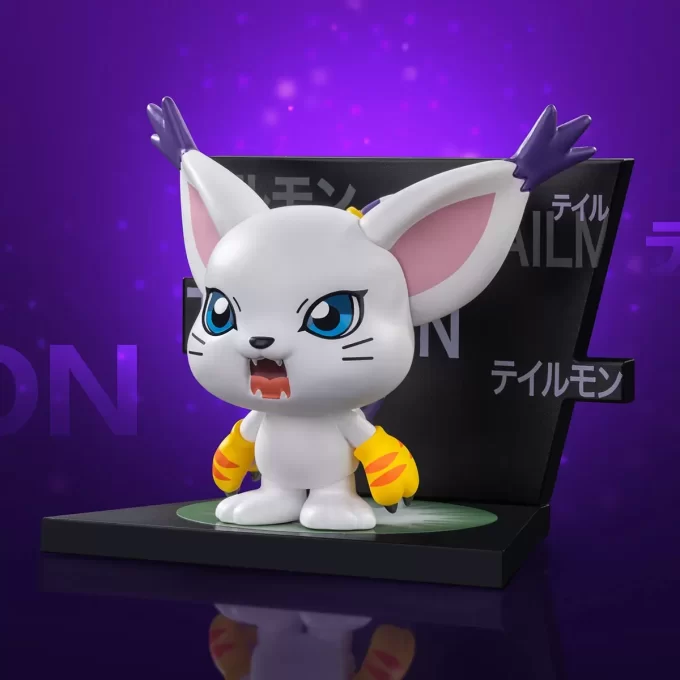 Digimon Adventure-figurer i kylskåpsmagnetserien