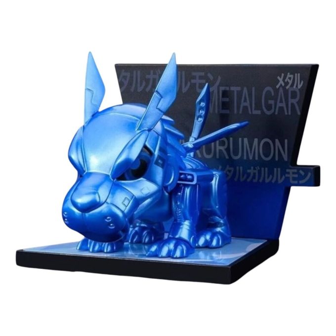 Digimon kylskåpsmagnet förseglad fodral ”Kyuukyoku Shinka Metal Garurumon” Secret Edition