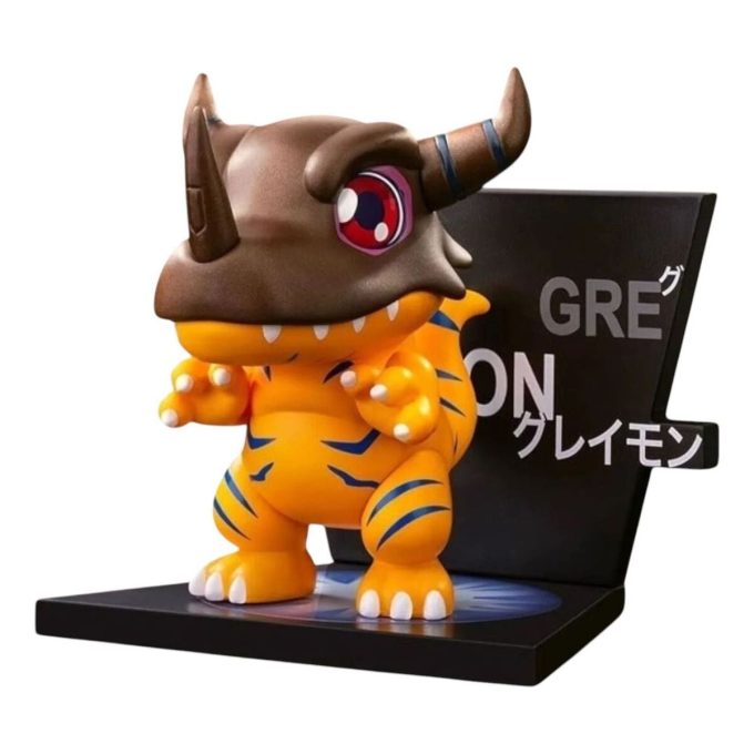 Digimon Kylskåpsmagnet Förseglat Fodral ”Greymon”