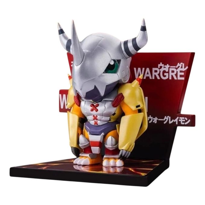 Digimon Kylskåpsmagnet Förseglat Fodral ”War Greymon”