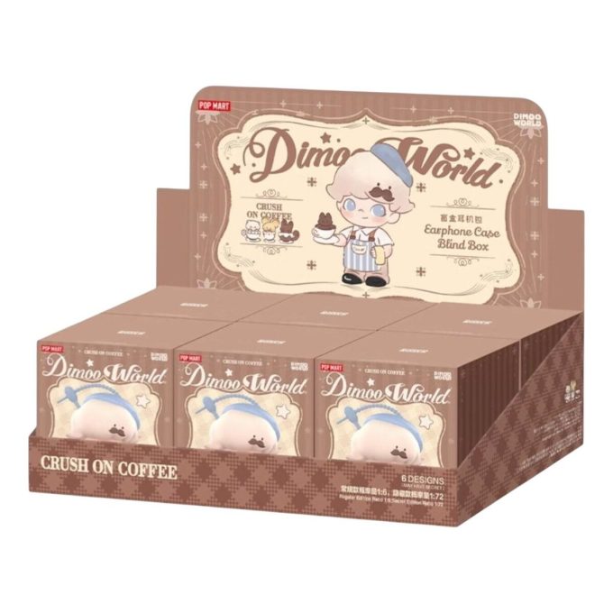 Dimoo Crush on Coffee Hörlursfodral Förseglat Fodral (6 Blindlådaes)