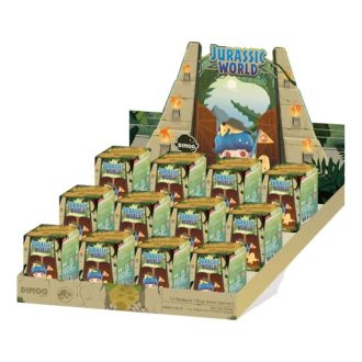 Dimoo Jurassic World-figurer i förseglat fodral (12 blinda lådor)