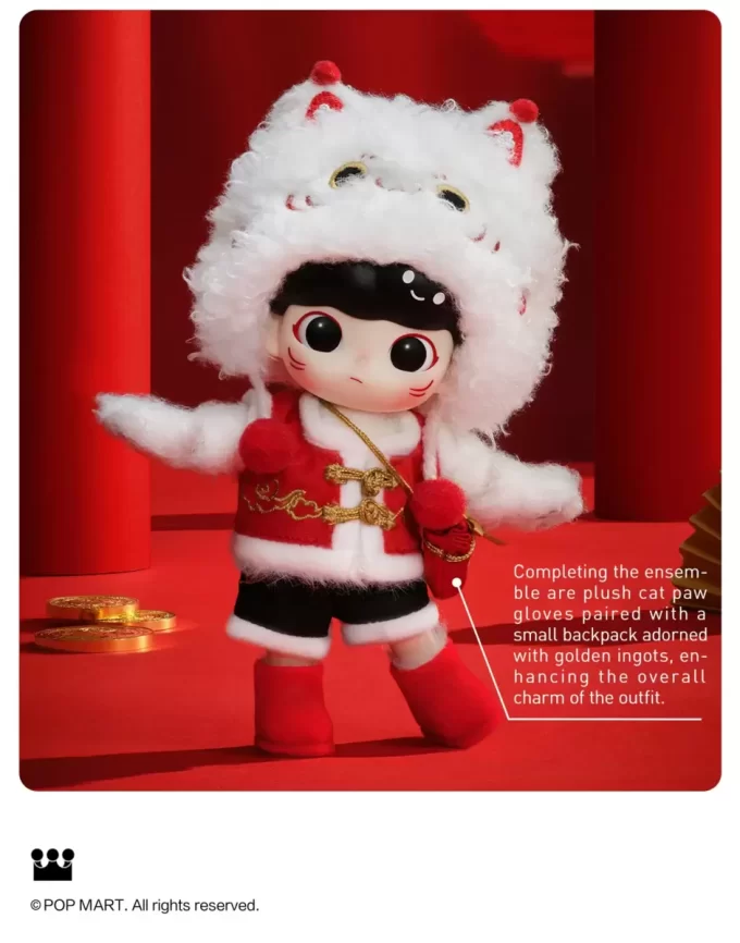 DIMOO Lyckokatt Actionfigur