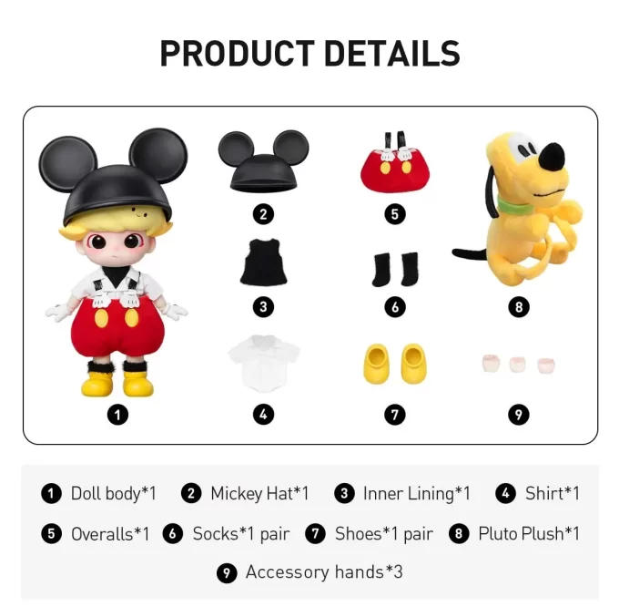 DIMOO MUSSE MUSSE 1/8 Actionfigur