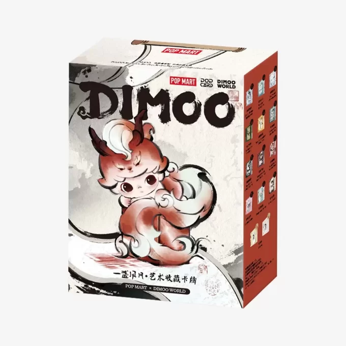 DIMOO Stories In The Cup-serien Figurer Konstsamlingskort