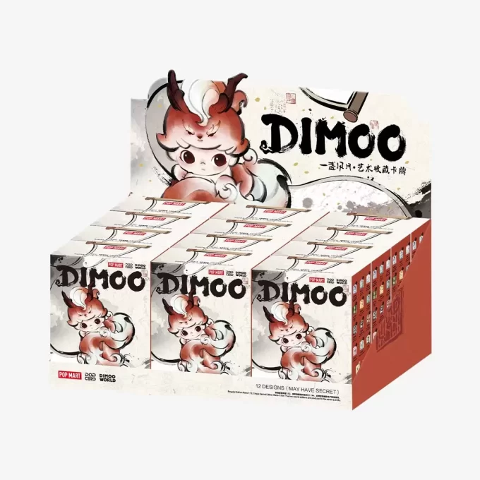 DIMOO Stories In The Cup-serien Figurer Konstsamlingskort